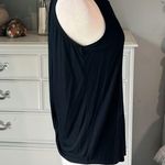 Active Life  Black Tank Drape Wrap Back Womens Small Photo 2
