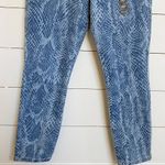 DKNY  High Rise Skinny Delancey Snake Skin Printed‎ Jeans SZ 31/12 NWT WMN'S Photo 14
