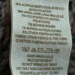 Free People Fair Isle Sweater Gray Tan Size S Photo 12