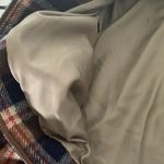 Woolrich  womens small full zip jacket plaid wool schaket lined orange blue outer Photo 5