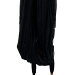 Dressy Nash chiffon 62" scarf with‎ tassels Tan Photo 0