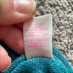 Victoria's Secret  PINK Teal Graphic Sweatshirt | Size Small Photo 5