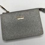 Kate Spade Silver Glitter  Keychain Wallet/Coin Purse Photo 0