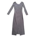 Toccin X RTR Sweater Dress in Grey, Size S Gray Photo 6