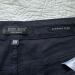 Judy Blue  18W Tummy Control Garment Dyed Wide Leg Crop Black Jeans JB88807 Photo 5