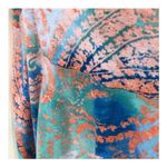 Ralph Lauren Lauren  Pastel Watercolor Drop-Waist Ruffle Dress Large Photo 9