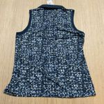 Adidas Womens Large Sleeveless Polo Blue UV 50 Multicolor Speckle Sport New top Photo 1