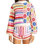 Farm Rio HANDMADE CROCHET SWEATER SIZE SMAL- NEVER WORN- NWOT Photo 7