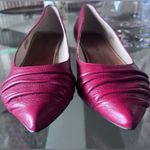 NIB Vintage Matisse Genuine Leather Kitten Heel Pumps Red Size 6 Photo 5