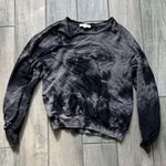 Elegant Black and Gray Women's Sweater Size M Photo 0