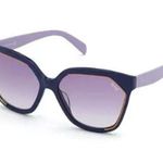 Emilio Pucci 59mm Geometric Sunglasses Purple Photo 0