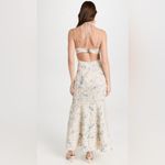 Significant Other Anita Dress Sleeveless Maxi Floral Size 4 Blue Beige Photo 2