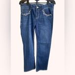 Wired Heart Western Midrise Embroidered Pockets Cowgirl Bootcut Jeans size 16 Blue Photo 1