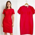 barney's new york Barney’s New York Wool Silk Short Sleeve Dress Salmon Size 38 / 4 Photo 1