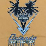 Harley Davidson Long Sleeve Graphic Crop Top Orange Estimated Size Small Photo 0