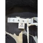 CAbi Lux Tux 987 Black Long Sleeve Double Breasted Notch Lapel Blazer Size 12 Photo 3