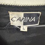 Carina women’s size large, 100% pure silk beaded open front jacket  Photo 2