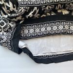 White House | Black Market  strapless silk floral scarf print dress, size 8 Photo 8