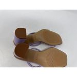 Brand New BCTEX Women's Size 7 Purple Lilac Heeled Wedge Sandals Open Toe Photo 3