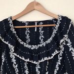 Free People Lolita Floral Ruffled Crop Top Photo 6