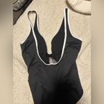 Ymi Rainbow Black & White One-Piece Swimsuit M NWOT Photo 4