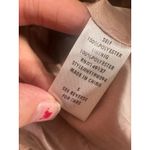 HYFVE Womens Small Tan Brown Sherpa Fleece Button Down Crop Jacket Coat Photo 7