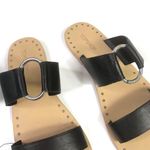 Topshop NEW  Black Hooray Ring Slide Sandals Photo 1