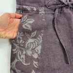 Suelas Linen Cotton Blend Sleeveless Shift Dress Purple Gray Size Euro 40/US 10 Photo 8