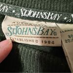 st. john's bay  Forest Green Crew Neck Sweater Photo 2