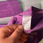 Mable Vibrant Purple Textured Ruched Dress Women’s Large Party Event Girly Photo 4