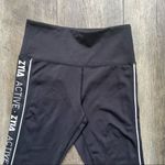 Zyia  Active Striped Logo Light N Tight 7/8 Leggings Size 2 Photo 5