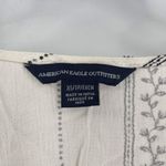 American Eagle  Boho Tie Crop blouse Top Angel‎ bell sleeve XS Country Cowgirl Photo 10