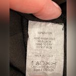 Etiquette Boutique Paperbag High Rise Stretch Rayon Pants Small Ankle Long Black Photo 8