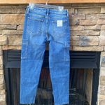 Vigoss  size 27 Frankie slim straight vintage cargo jeans raw him ankle nwt Photo 3