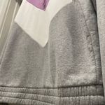 FILA VTG 90s 80s  Retro Colorblock Quarter-Zip Purple Gray White Collared Sweater Photo 12