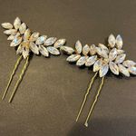 Jeweled Wedding hair Pins Photo 2