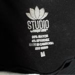 Energy zone Studio by  Raglan Curved Long Sleeve Tee Black M Photo 2