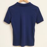 IZOD Women’s Navy Cotton Polo Shirt – Size M Photo 1