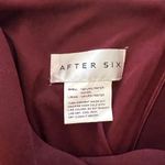 After Six  One-Shoulder Draped Cowl-Neck Maxi Dress Photo 2