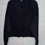 JoyLab NWT  women’s French Terry 1/2 Zip Hooded Pullover Sweatshirt Sz L✨ Photo 7