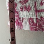 Pink Lily  island inspiration print two piece set‎ Women’s SIZE XS vacation beach Photo 5