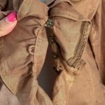 Trousers Etc. Fashion Jacket/Blazer. Size‎ 4. Terracotta w/gold shimmer. Ruffles Gold Photo 2
