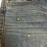 Seven7 VTG High-Rise Girlfriend Jeans sz 14 • Metal Sun & Square Y2K Rhinestone Photo 9