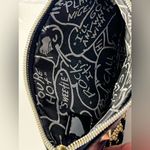 Betsey Johnson  Gold & Black Lace Stud Clutch Wristlet W/ mixed metal Har… Photo 10