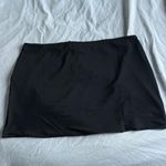 Princess Polly  Black Mini Skirt with Slit Photo 3
