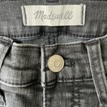Madewell Washed Black 9” High Rise Skinny Jean in Lunar Wash Size 25 Photo 6