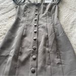 Princess Polly NWT  Gaskin Cap Sleeve Mini Dress Slate Photo 7