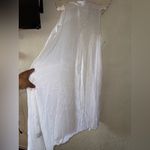 Mlle Gabrielle  White Sheer Camisole Top Photo 6