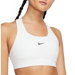 Nike NWT Swoosh Padded Bra White XS Photo 5