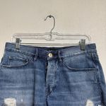 3x1  NYC Cut Off Denim Distress Shorts Sz 25 Photo 3